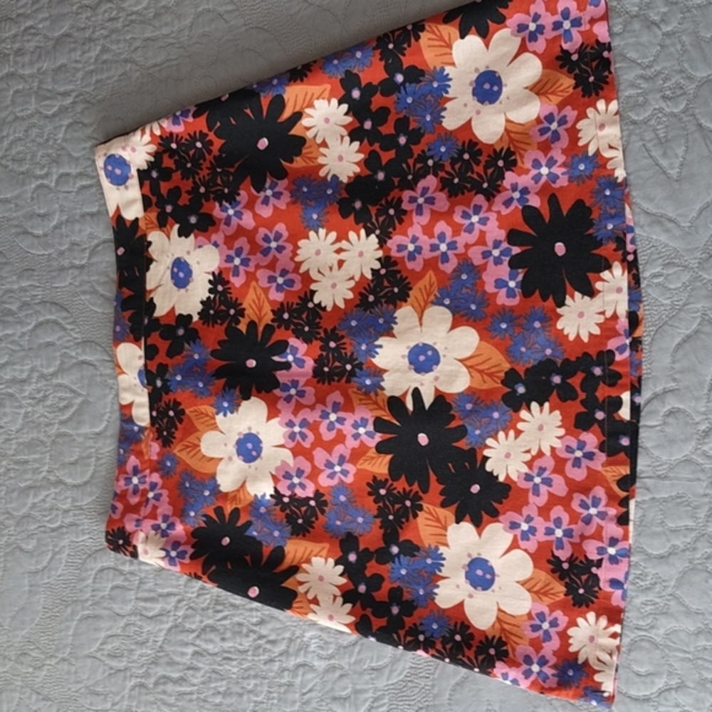 Princess Highway A-line floral mini skirt.